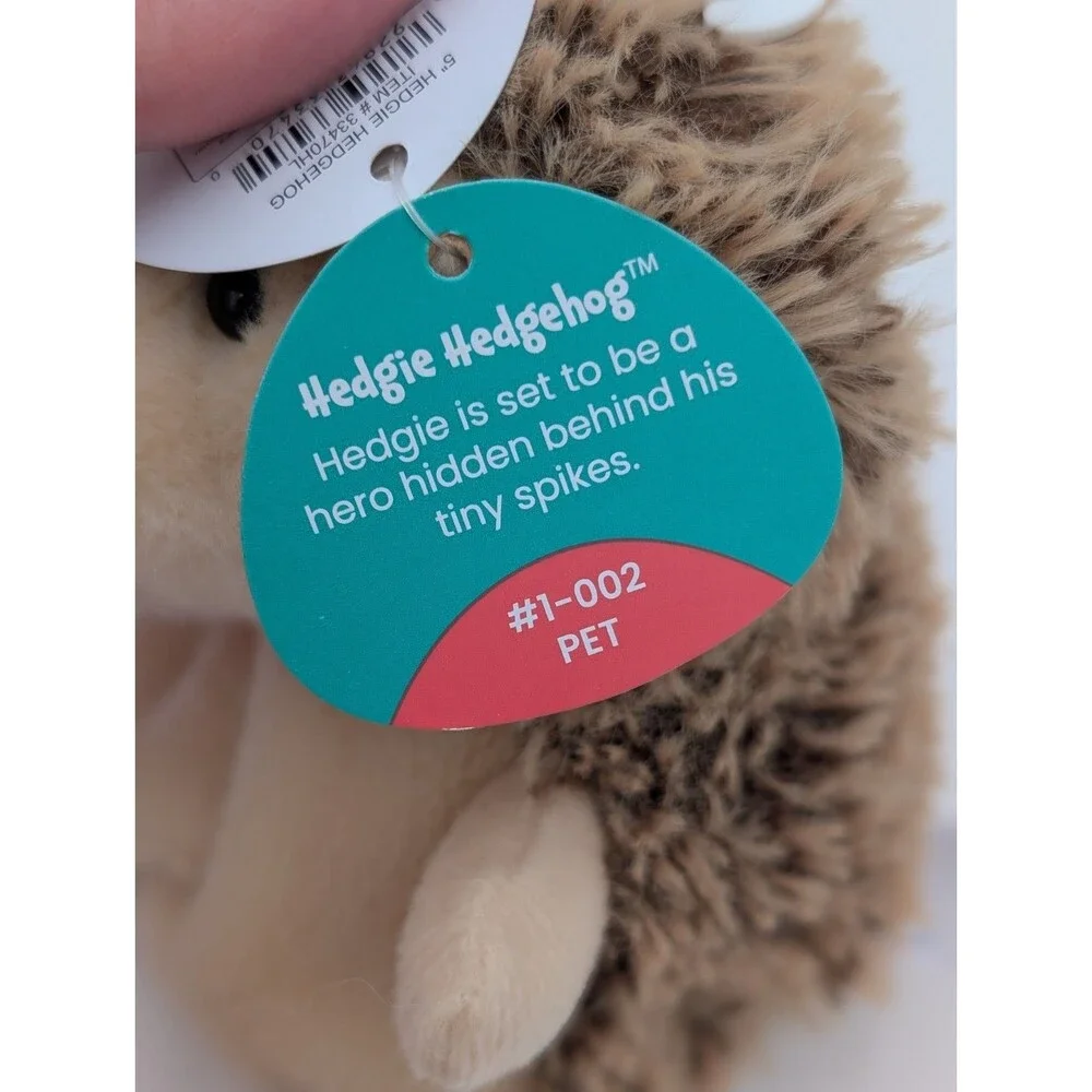 Palm Pals Hedgehog Mini Plush Toy Soft and Fluffy Palm Sized Collectible